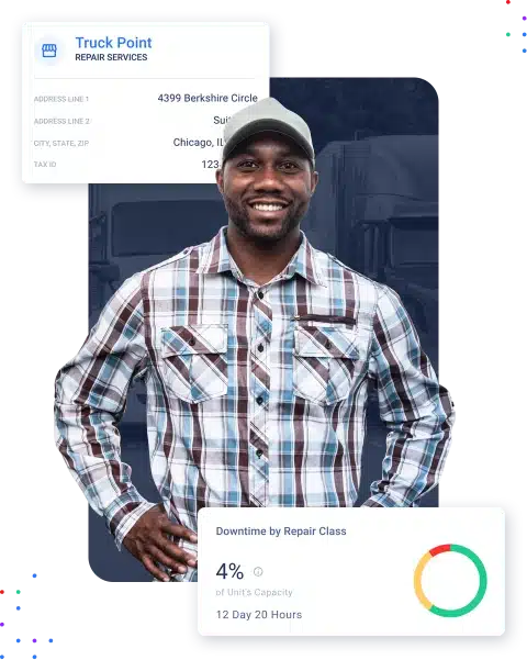 Fleet Manager Looking At Downtime Reports